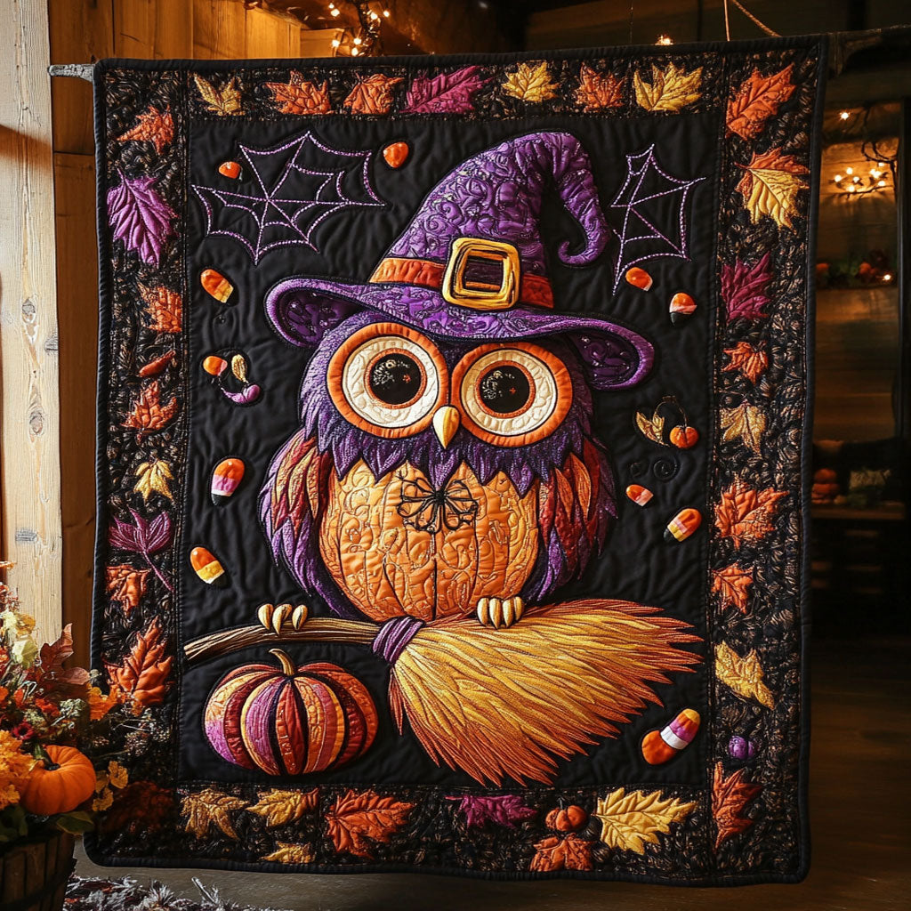 Owl Shadow Glow Quilt Blanket Owl Throws And Blankets Gifts For Halloween Lovers