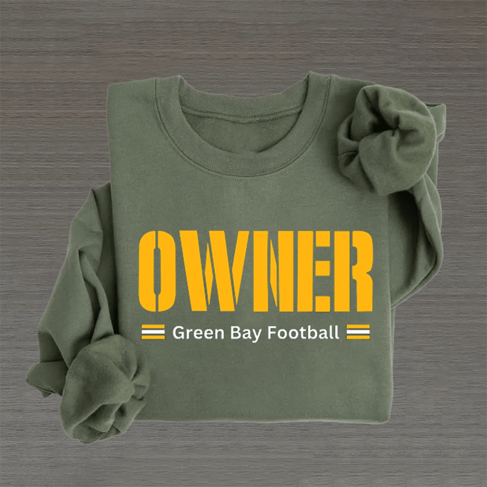 Owner Green Bay Football Sweatshirt Game Day Clothing Unique Gift For Brother