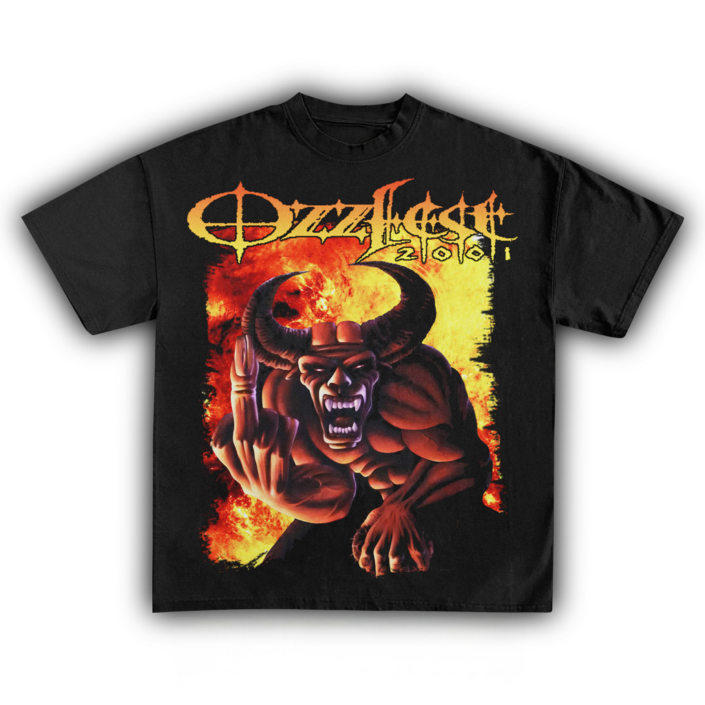 Ozzfest 2001 Vintage Black T-Shirt Ozzfest Merch Gift Ideas For Men Ozzfest 2001 Vintage Black T-Shirt Ozzfest Merch Gift Ideas For Men