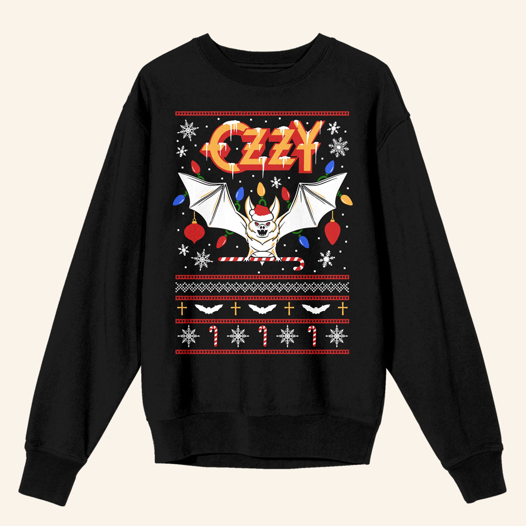 Ozzy Merch Ozzy Holiday Sweatshirt Best Christmas Gifts For Husband