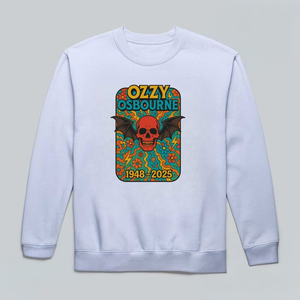 Ozzy Osbourne 1948 2025 Shirt Ozzy Osbourne Merch Gifts For Music Lovers Ozzy Osbourne 1948 2025 Shirt Ozzy Osbourne Merch Gifts For Music Lovers