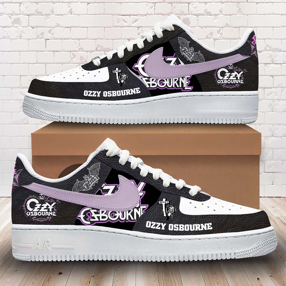 Ozzy Osbourne AF1 Black Sneaker Music Gift Ideas For Guys