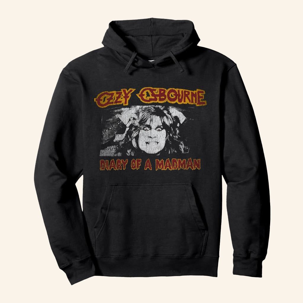 Ozzy Osbourne Merch Diary Of A Madman Hoodie Gift Ideas For Dad Ozzy Osbourne Merch Diary Of A Madman Hoodie Gift Ideas For Dad