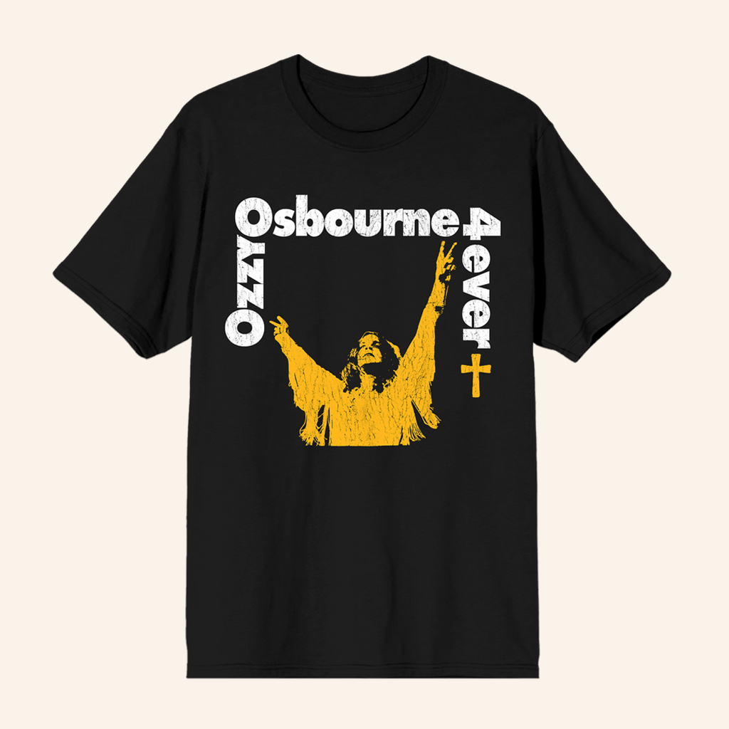 Ozzy Osbourne Merch Ozzy 4Ever Blizzard Of Ozz Tour T-Shirt Gifts For Music Fans