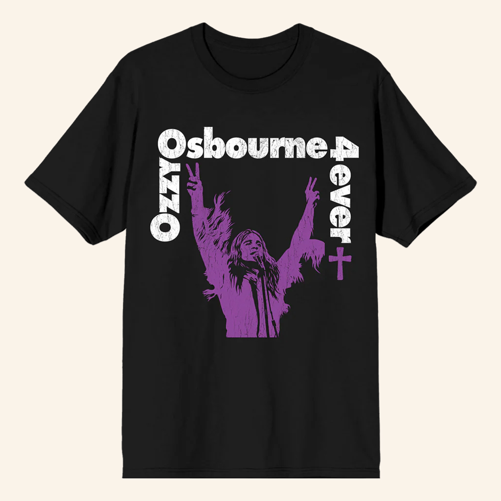 Ozzy Osbourne Merch Ozzy 4ever T-Shirt Music Lover Gift Ideas For Him Ozzy Osbourne Merch Ozzy 4ever T-Shirt Music Lover Gift Ideas For Him