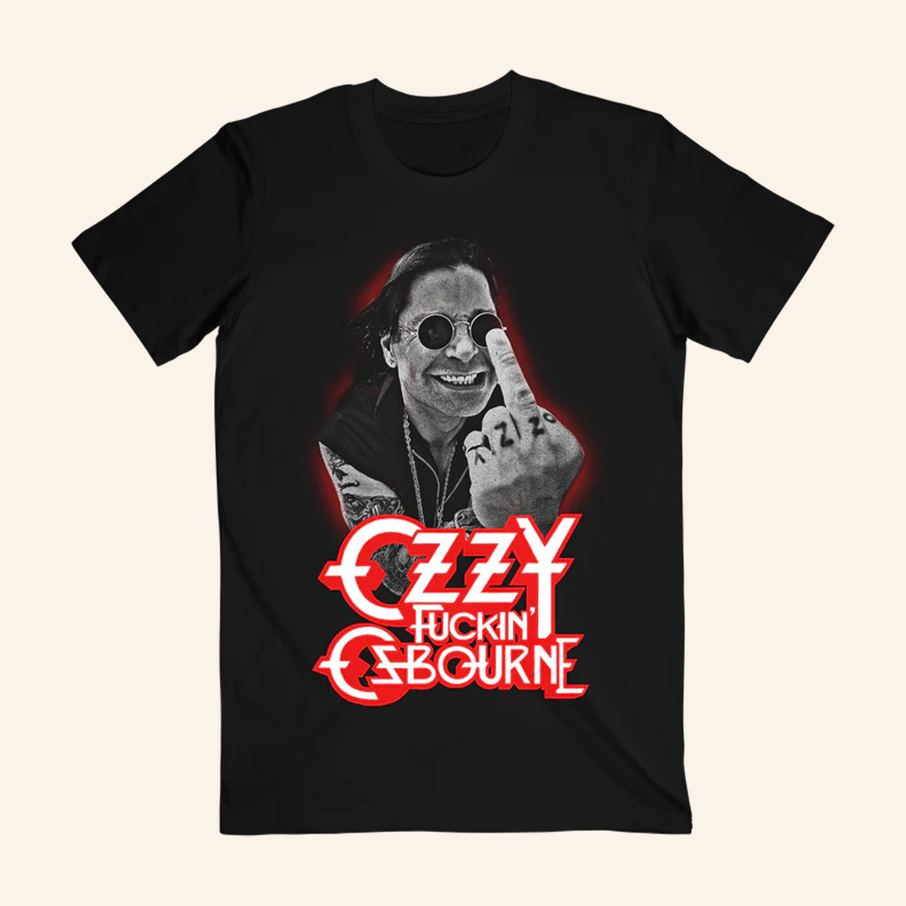 Ozzy Osbourne Merch Ozzy F Osbourne T-Shirt Gifts For Music Lovers