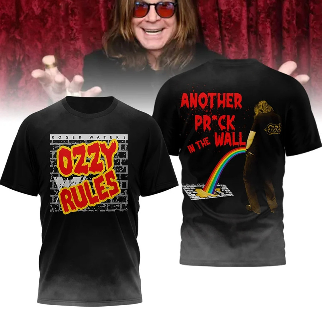Ozzy Osbourne Merch Ozzy Rules Another Prck In The Wall T-Shirt Gifts For Fans Ozzy Osbourne Merch Ozzy Rules Another Prck In The Wall T-Shirt Gifts For Fans