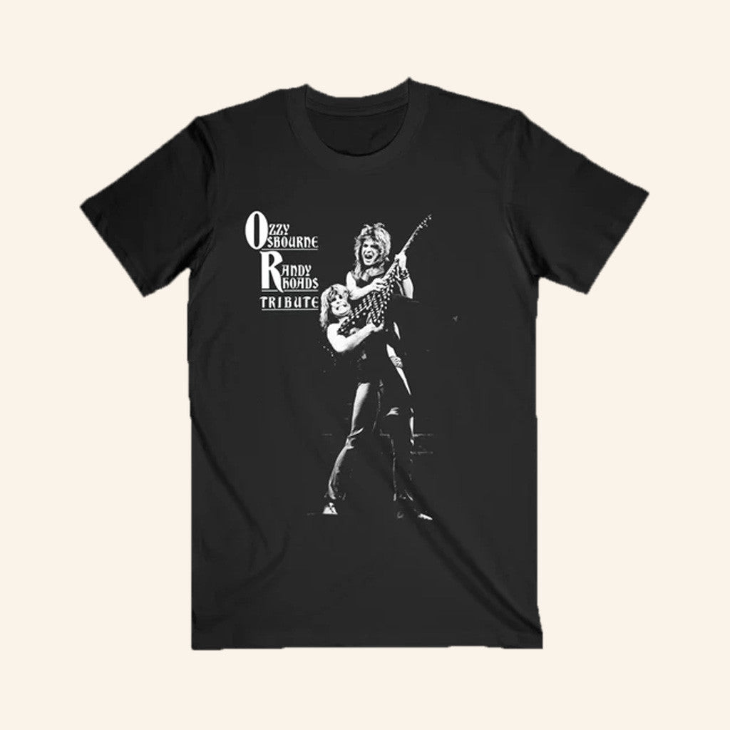 Ozzy Osbourne Official Merch Randy Rhoads Tribute T-Shirt Fan Merch Gifts For Him Ozzy Osbourne Official Merch Randy Rhoads Tribute T-Shirt Fan Merch Gifts For Him