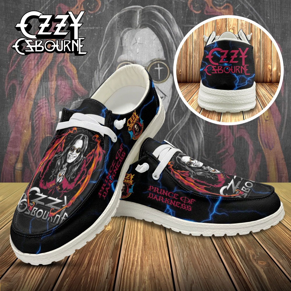 Ozzy Osbourne Rip Legend Dude Shoes Cool Gifts For Music Lovers