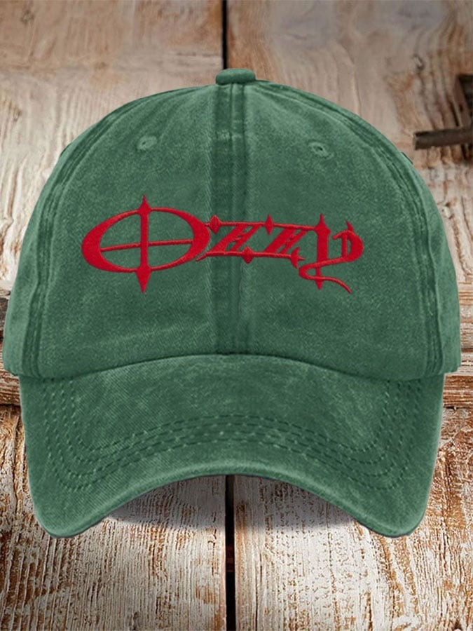Ozzy Osbourne Rock And Roll God Baseball Hat Memorial Ozzy Osbourne Cap
