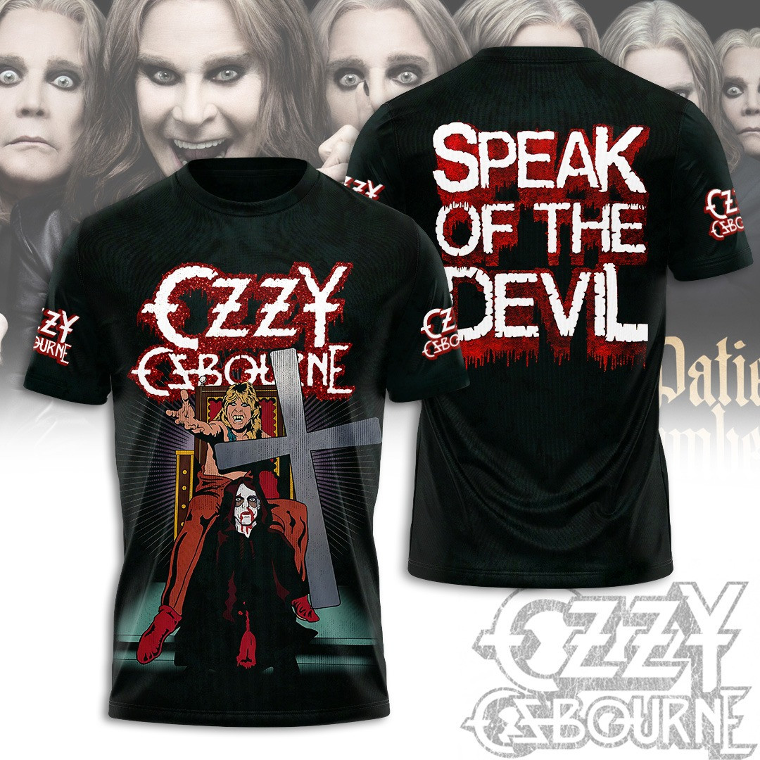 Ozzy Osbourne Speak Of The Devil T-Shirt Gifts For Someone Who Loves Music