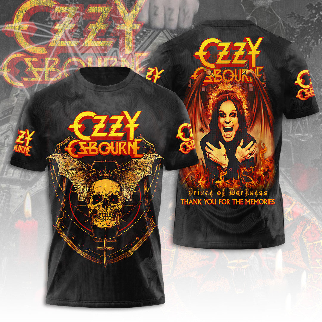 Ozzy Osbourne Thank You For The Memories T-Shirt RIP Ozzy Osbourne Shirt Gifts For Father Ozzy Osbourne Thank You For The Memories T-Shirt RIP Ozzy Osbourne Shirt Gifts For Father