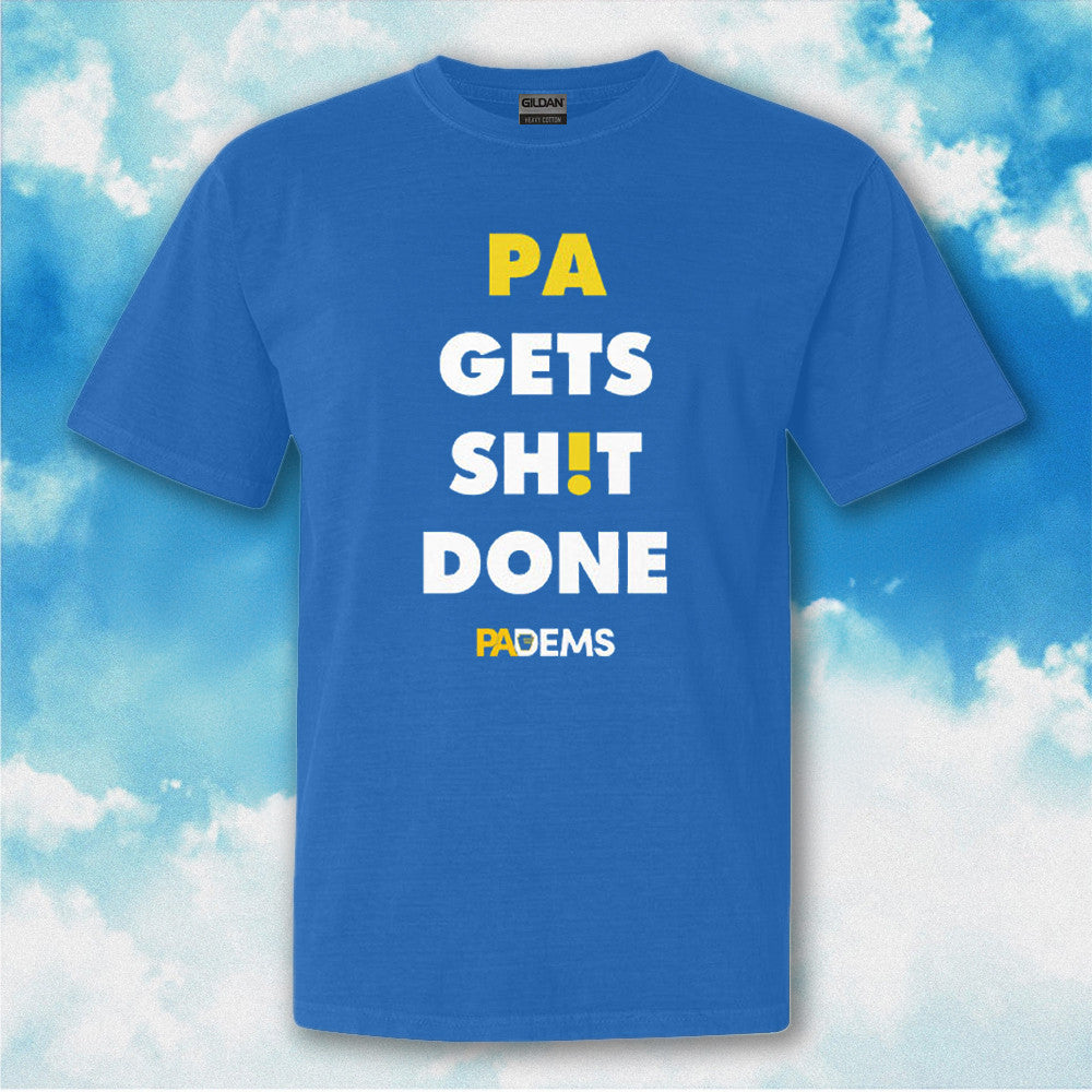 Pa Gets Shit Done Padems T-Shirt Great Gifts For Pennsylvania Dad Pa Gets Shit Done Padems T-Shirt Great Gifts For Pennsylvania Dad