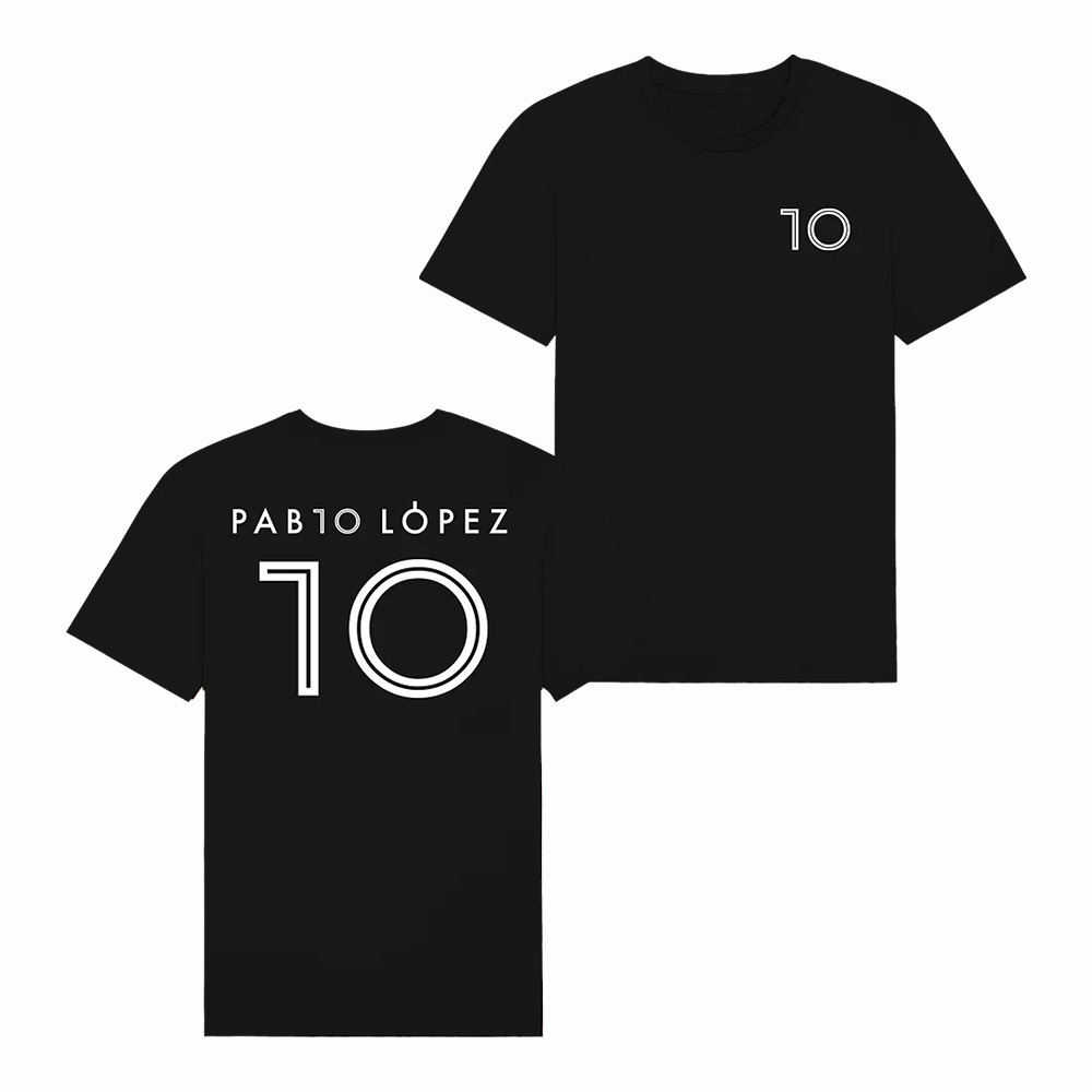 Pablo Lopez 10 Commemorative T-Shirt Pablo Lopez Clothing Line Unique Gift For Music Lovers