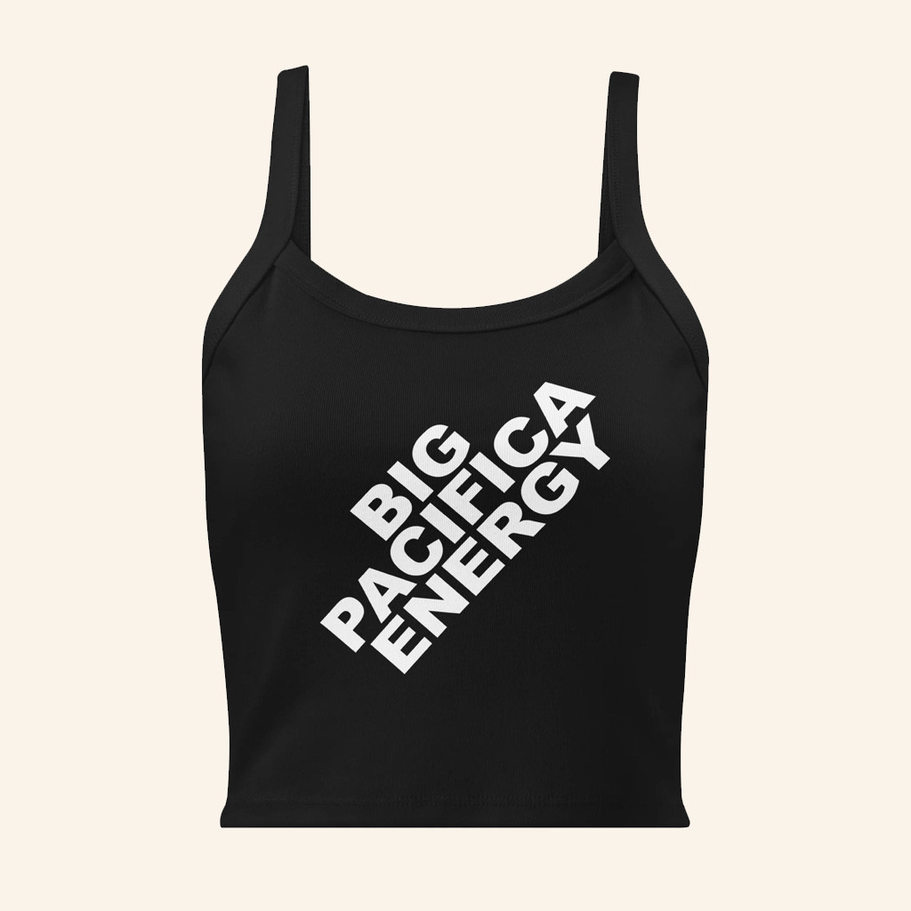 Pacifica Merch Big Pacifica Energy Tank Black Christmas Gift Ideas For Her Pacifica Merch Big Pacifica Energy Tank Black Christmas Gift Ideas For Her