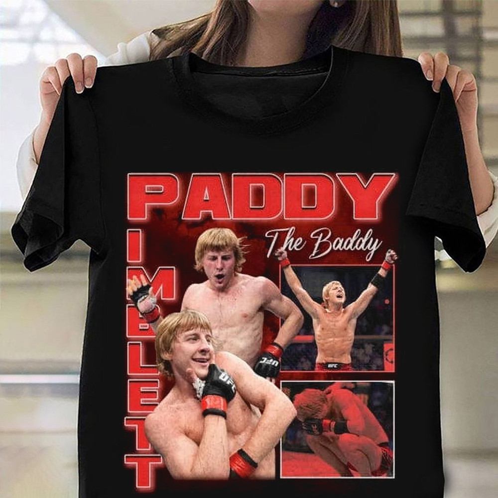 Paddy Pimblett The Baddy MMA T-Shirt Gift Ideas For Husband