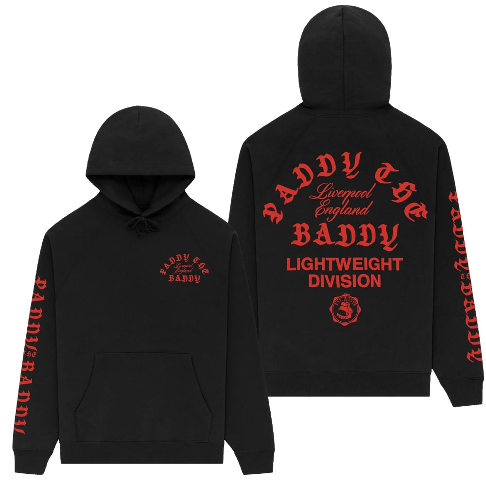 Paddy The Baddy Black Hoodie Father's Day Gifts For Son In Law