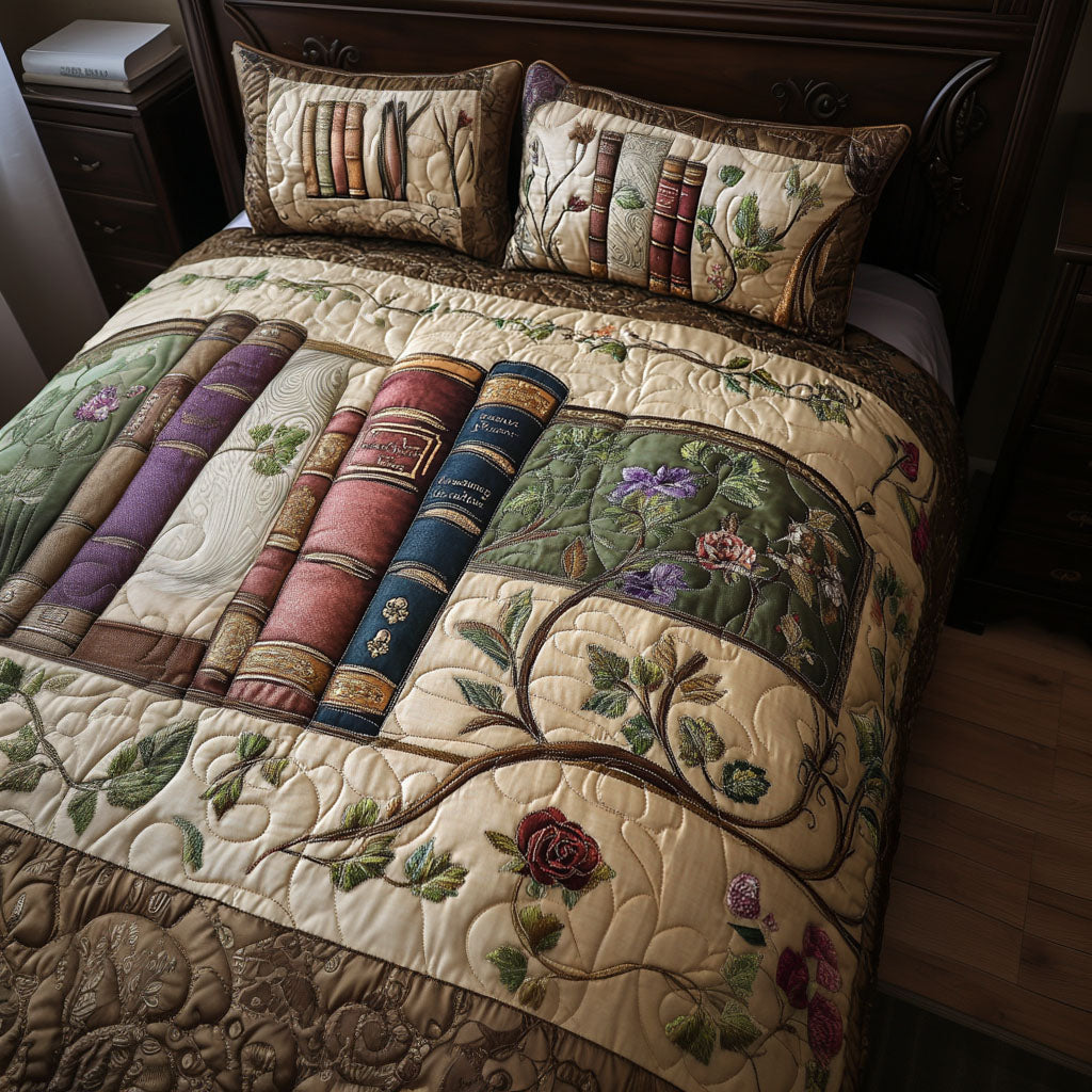 Pages of Comfort Quilted Bedding Set Best Luxury Sheets Gifts For Dads Who Have Everything