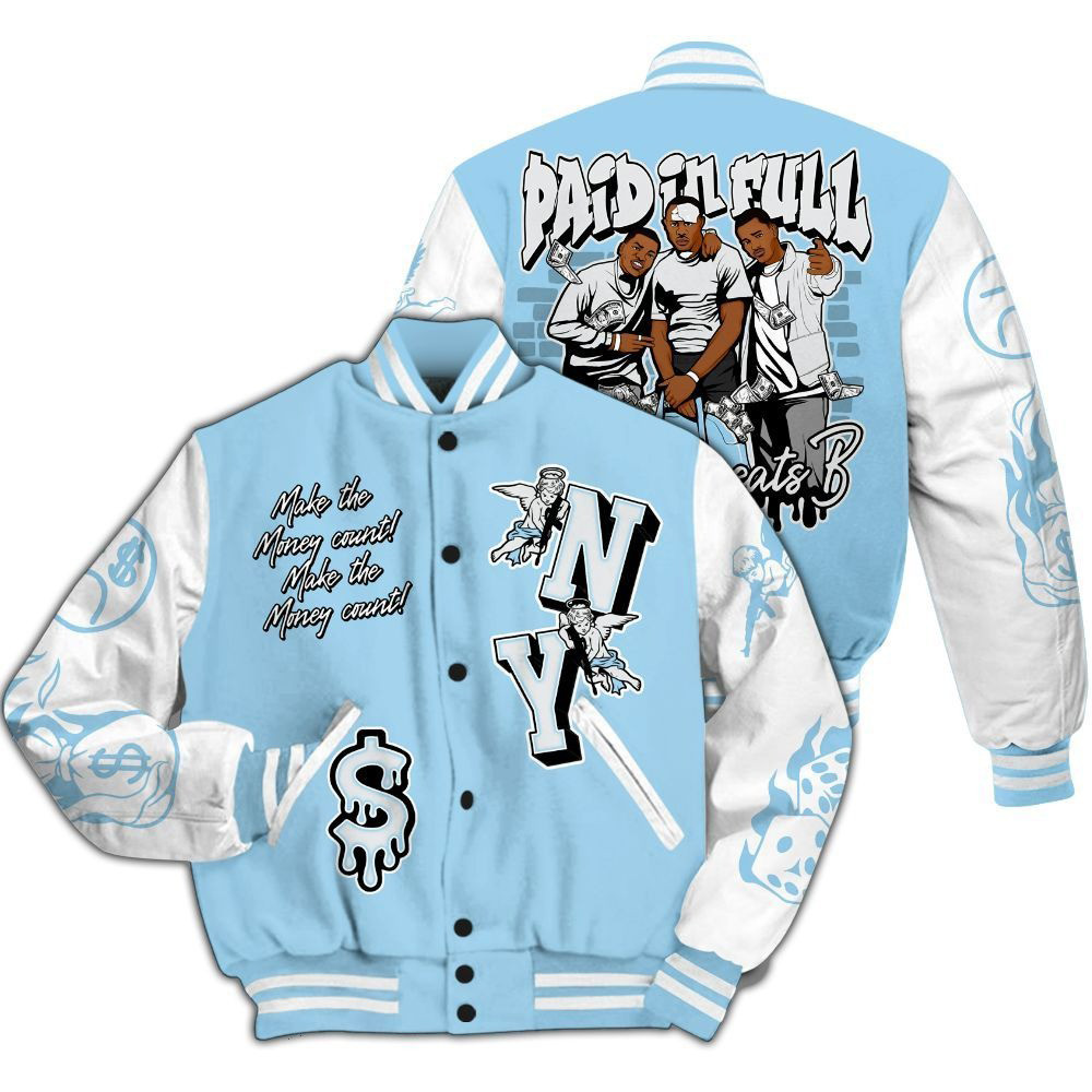 Paid In Full Money Letterman Jackets Gift For Boyfriend