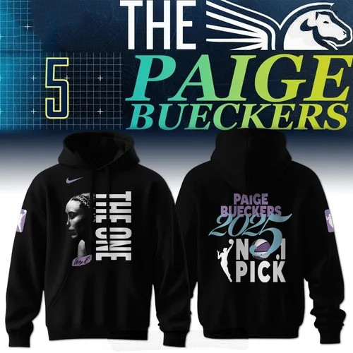 Paige Bueckers 2025 The One WNBA Hoodie Best Gifts For Basketball Lovers