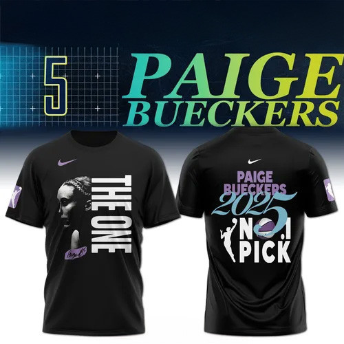 Paige Bueckers 2025 The One WNBA T-Shirt Gift Ideas For Basketball Lovers