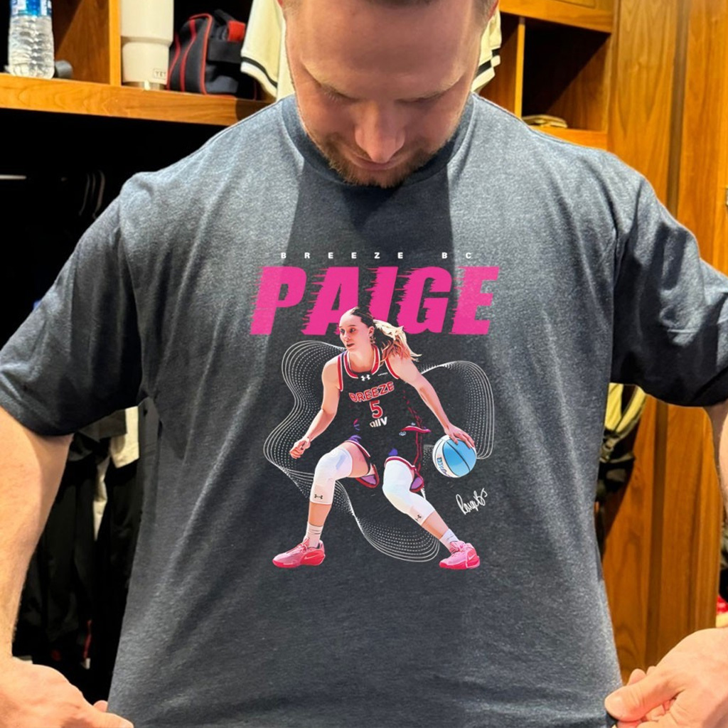 Paige Bueckers Breeze BC Unrivaled Basketball Signature Shirt Gifts For Baseball Lovers