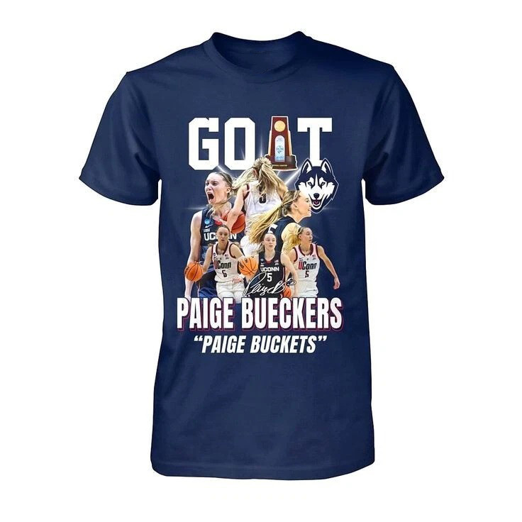 Paige Bueckers Go It UConn City Huskies Champions 2025 Shirt Gift For Basketball Fans