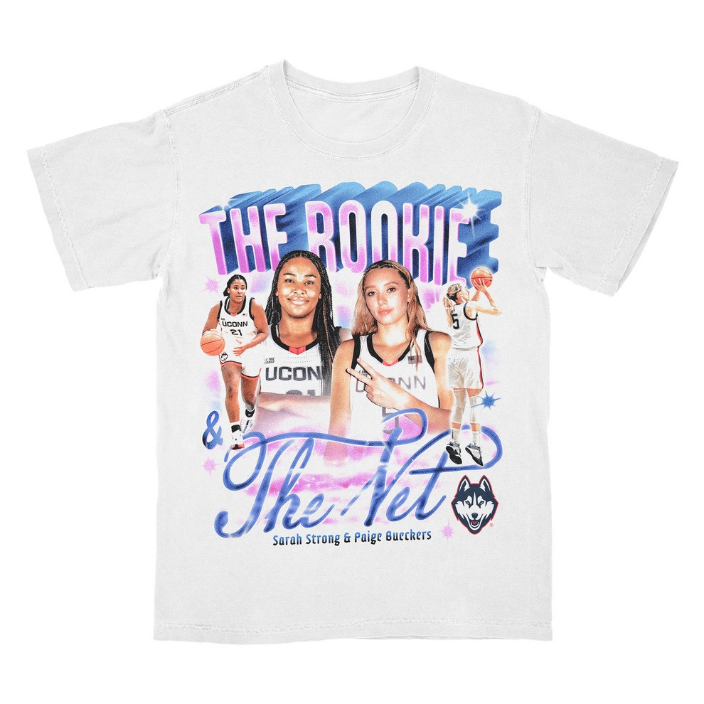 Paige Bueckers Merch Shirt Paige Bueckers & Sarah Strong The Rookie And The Vet