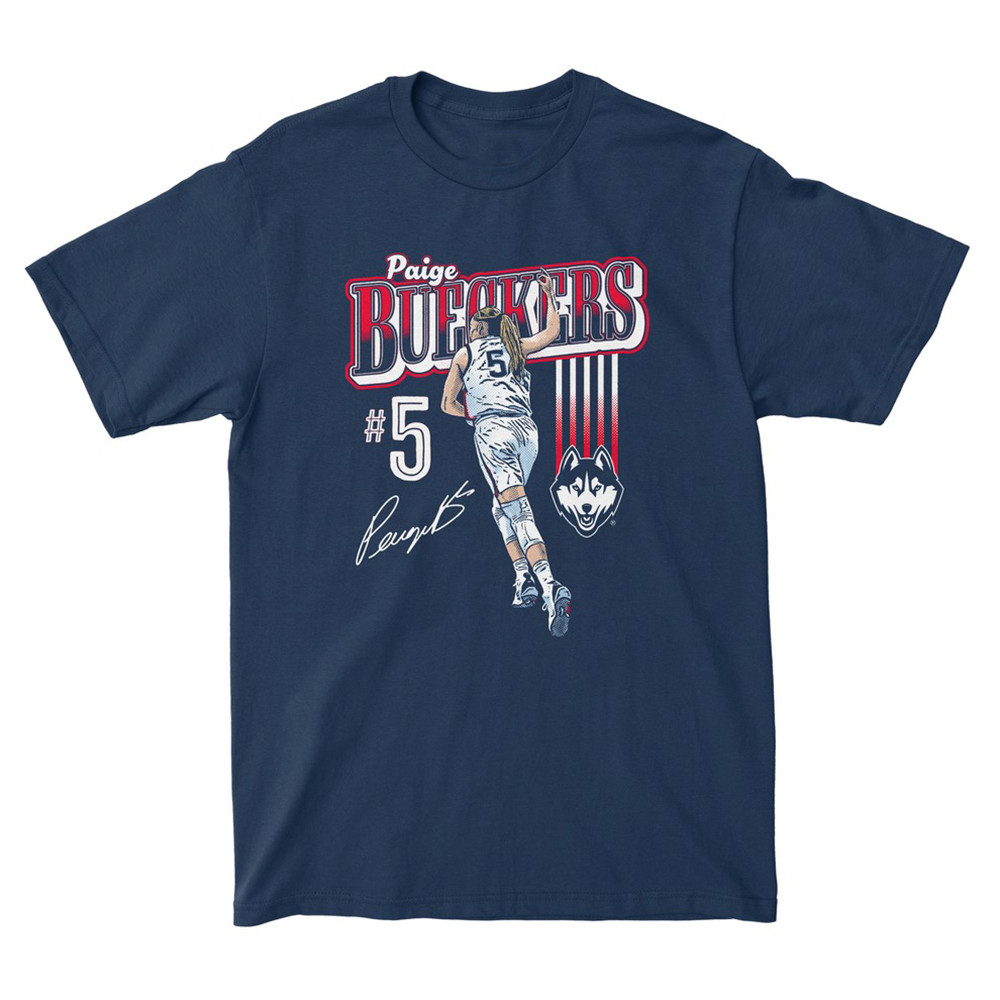 Paige Bueckers Merch T-Shirt Uconn Huskies Paige Bueckers Apparel Gifts For Basketball Fans
