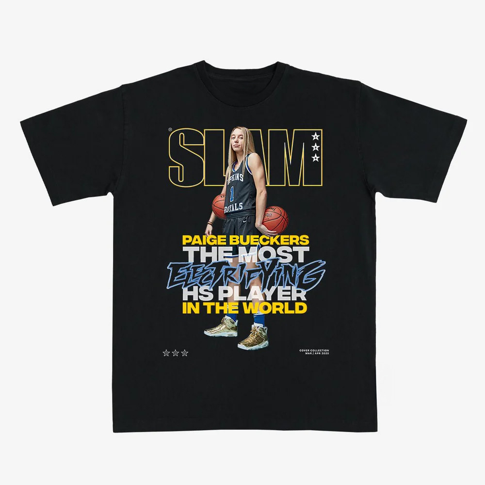 Paige Bueckers SLAM Cover Shirt Presents For Basketball Fans