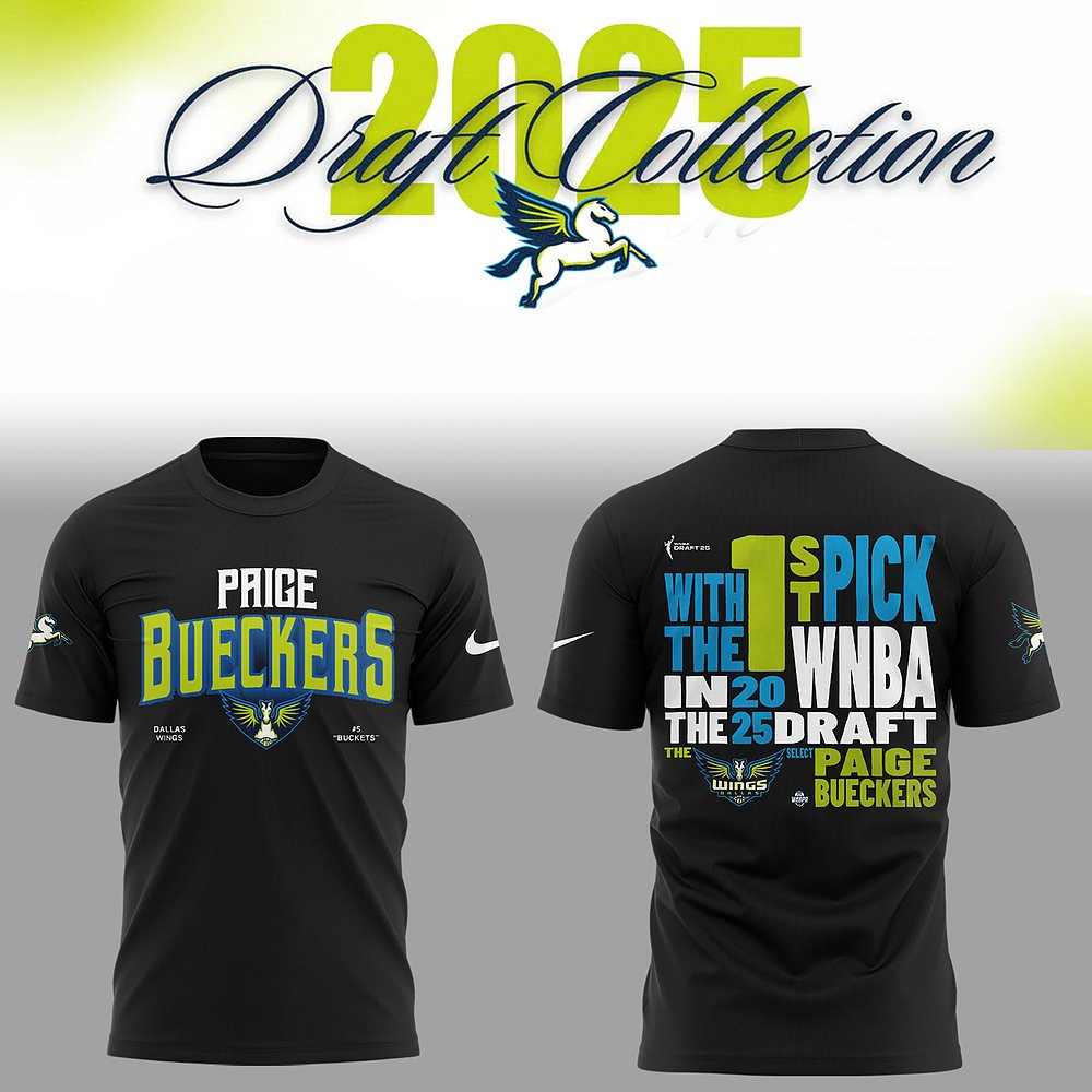 Paige Bueckers WNBA 2025 Draft T-Shirt Limited Edition Best Gift For Basketball Lovers