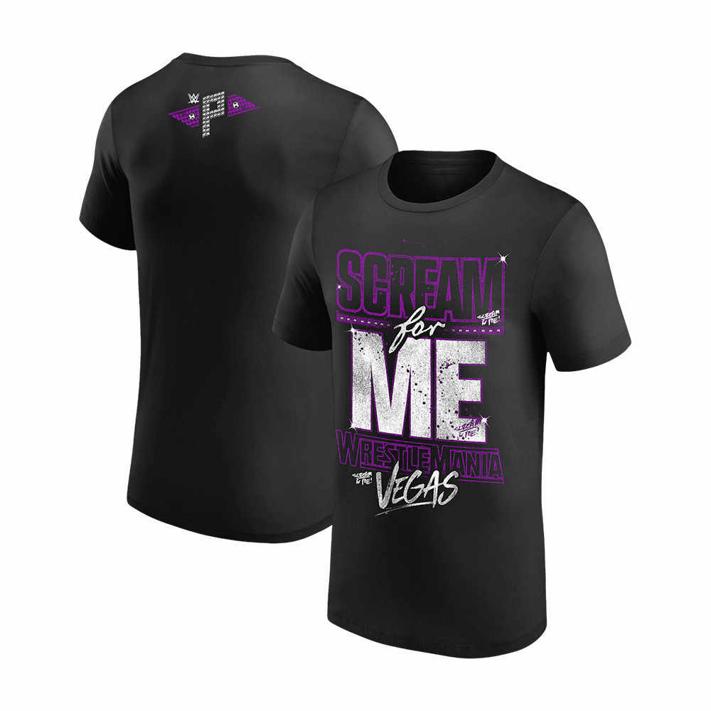 Paige Scream For Me Vegas T-Shirt WrestleMania Vegas Clothes Unique Gift For WWE Fans