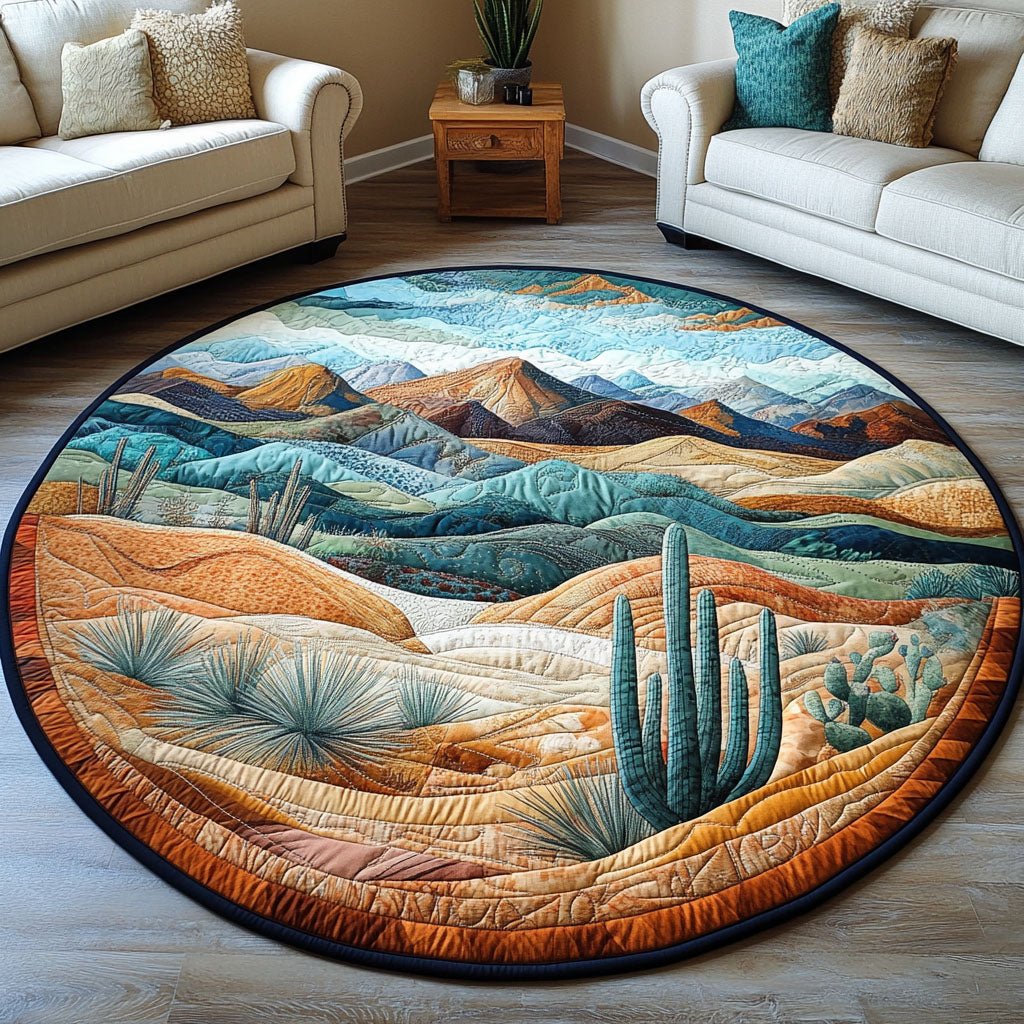 Painted Sands Quilted Round Mat Entryway Ideas Christmas Gifts From Daughter