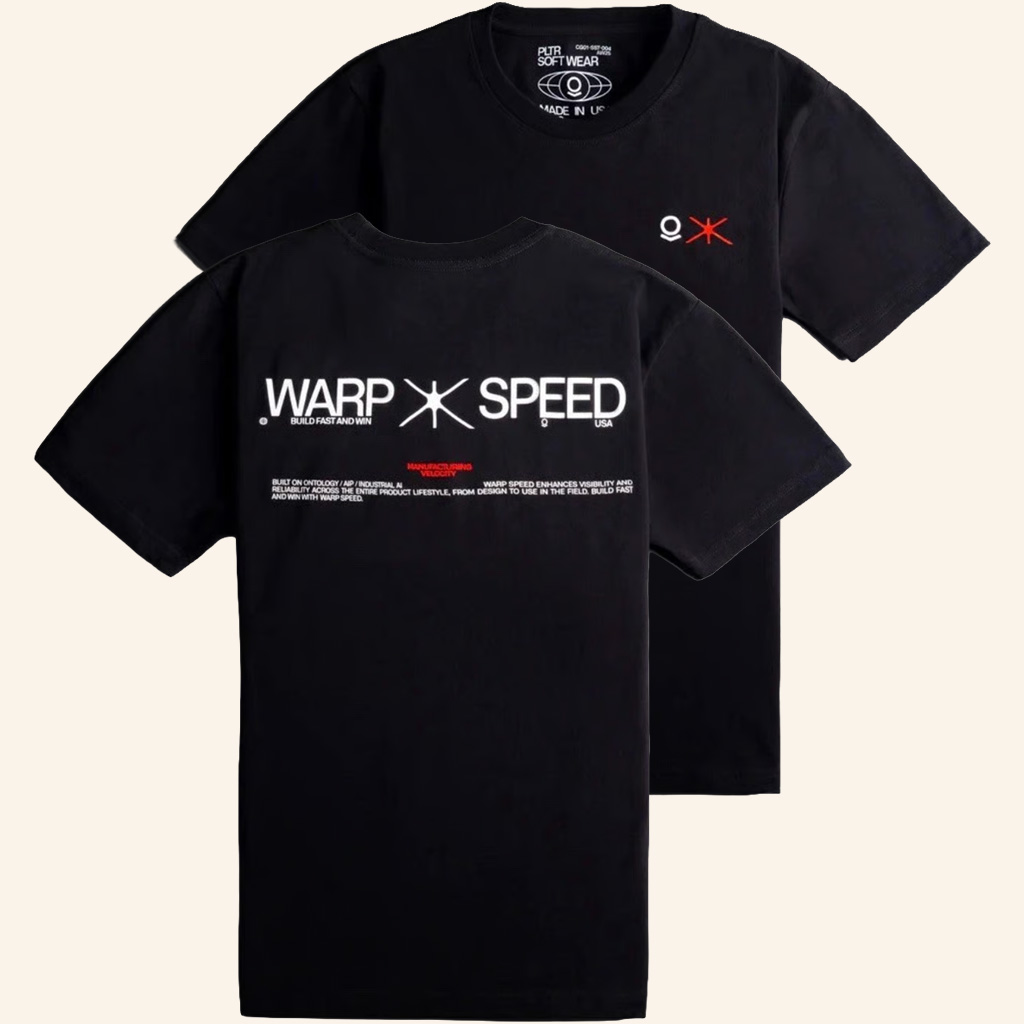 Palantir Merch Palantir Warp Speed T-Shirt Gifts Ideas For Husband