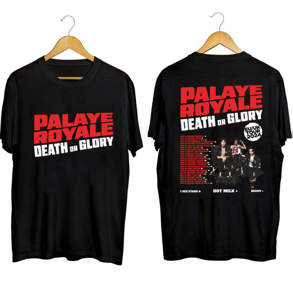 Palaye Royale EU And UK Tour Shirt Palaye Royale Merch Gifts For Rock Fans