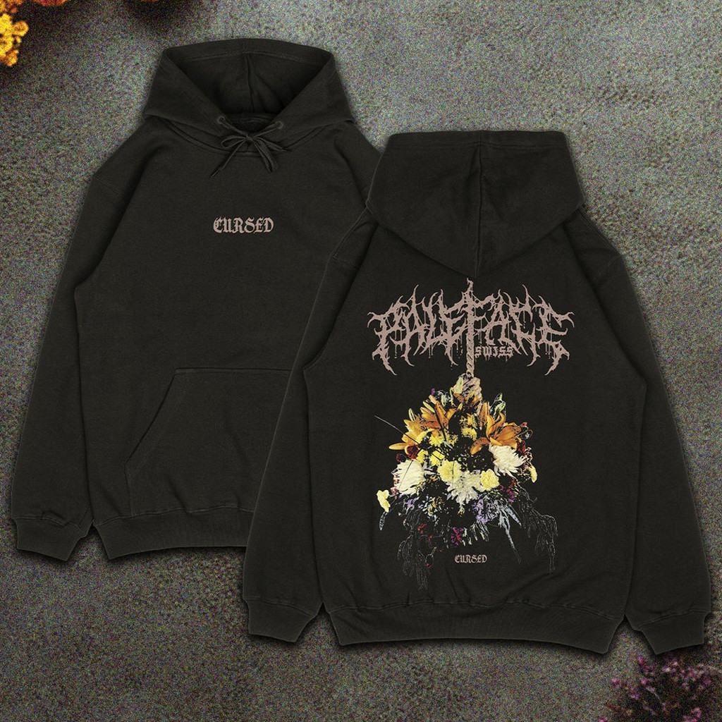 Paleface Swiss Merch Cursed Bouquet Hoodie Gift Ideas For Music Lovers