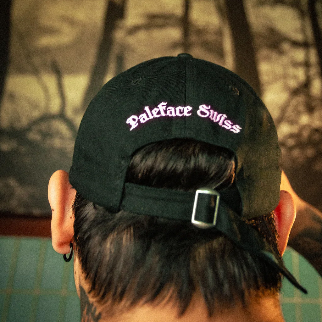 Paleface Swiss Merch Cursed Embroidered Hat Gift Ideas For Music Lovers