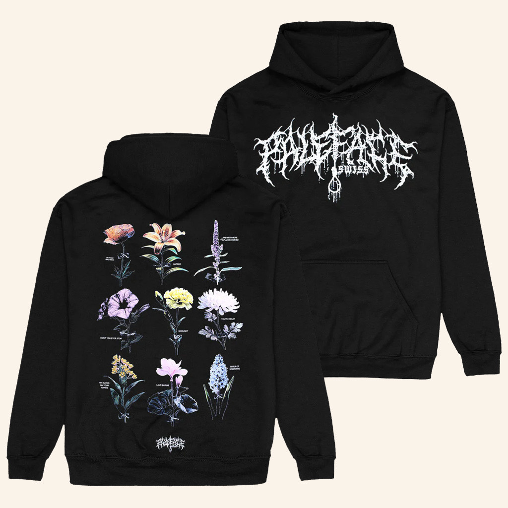 Paleface Swiss Merch Hidden Flowers Hoodie Unique Gifts Ideas For Friends