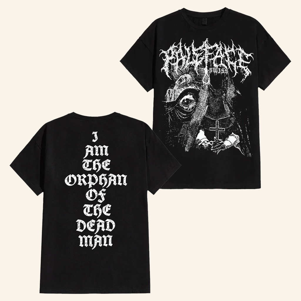 Paleface Swiss Merch I Am The Orphan Of The Dead Man T-Shirt Cool Gifts For Music Lovers