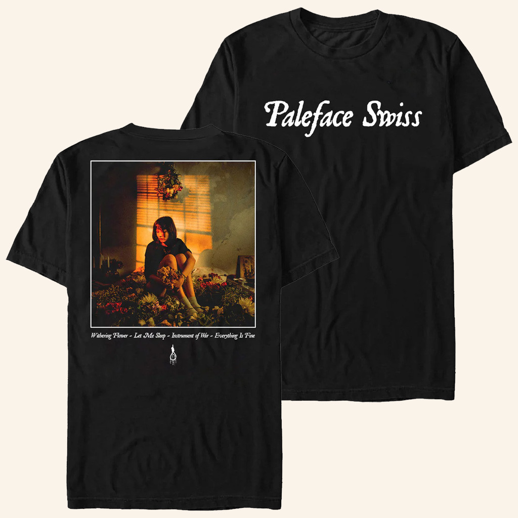 Paleface Swiss Merch The Wilted Cover T-Shirt Best Gifts For Music Lovers