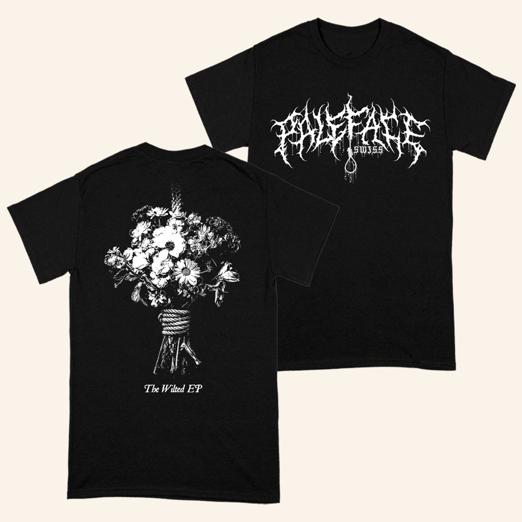 Paleface Swiss Merch The Wilted EP Bouquet T-Shirt Gifts Ideas For Him