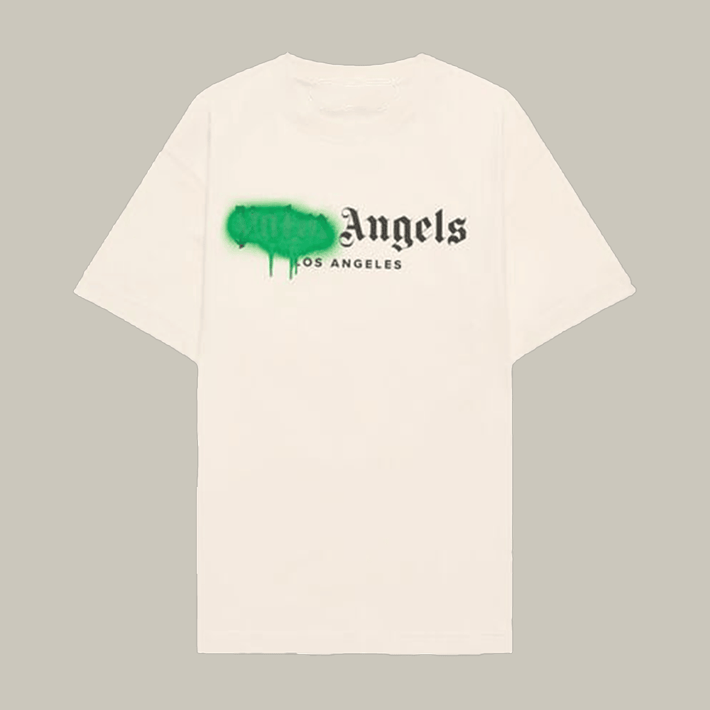 Palm Angels Spray City Los Angeles T-Shirt Patriotic LA Palm Angels Clothes Unique Gift Ideas
