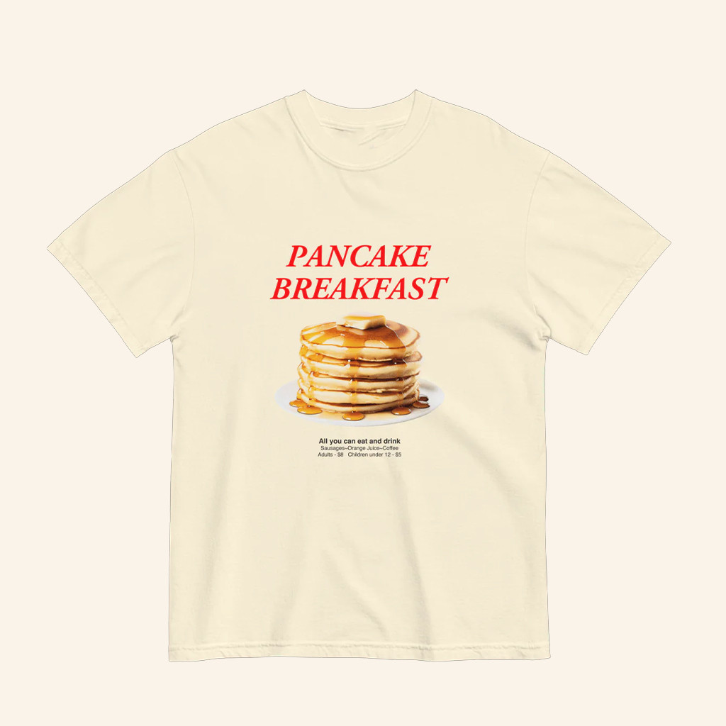 Pancake Breakfast All You Can Eat And Drink T-Shirt Gifts For Pancake Lovers