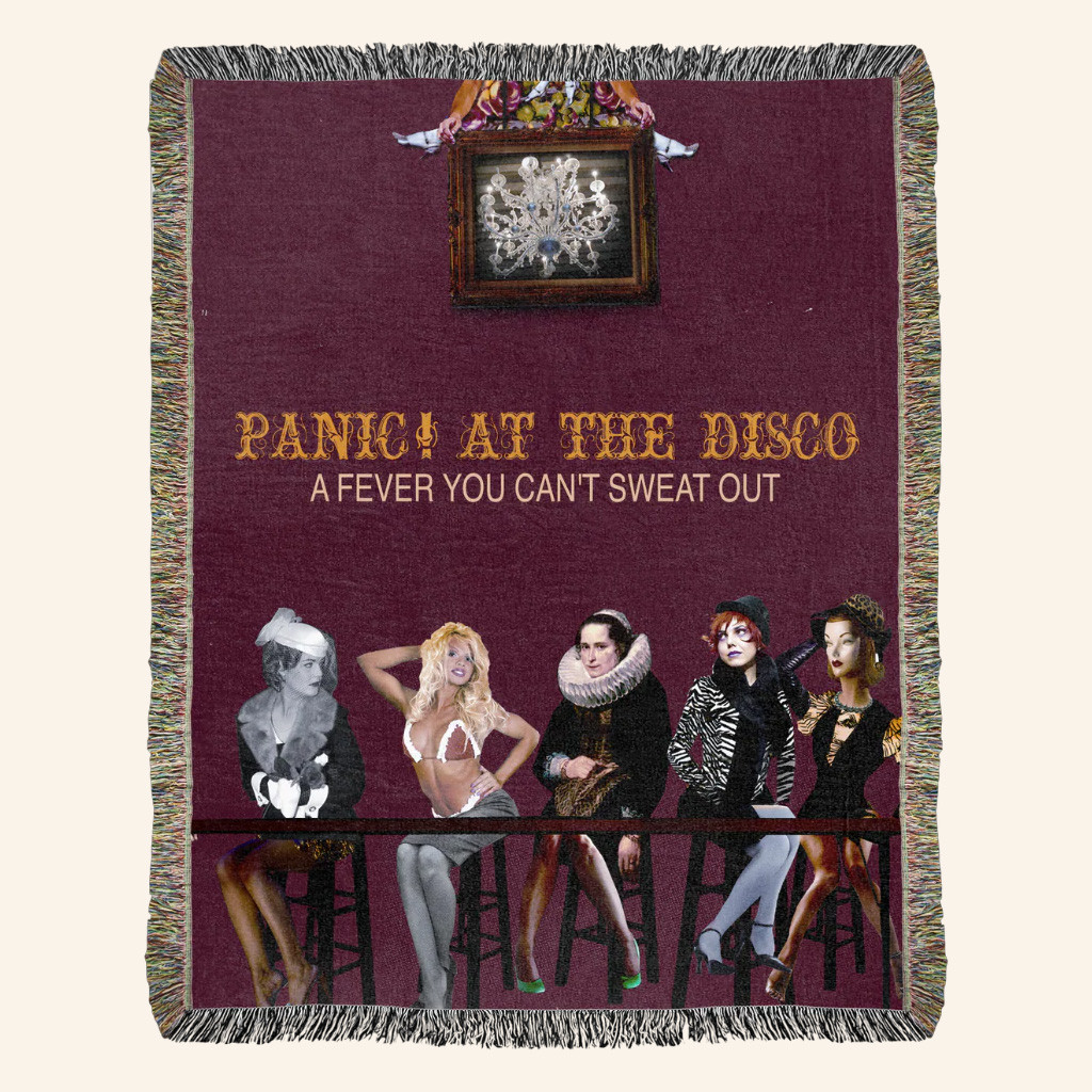 Panic At The Disco Merch Album Cover Blanket Christmas Gifts For Pop Lovers Panic At The Disco Merch Album Cover Blanket Christmas Gifts For Pop Lovers