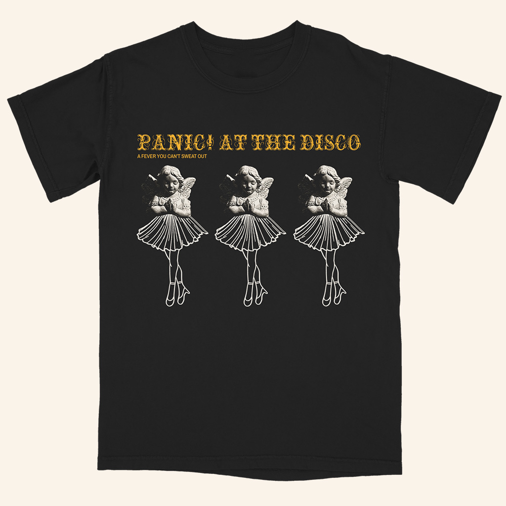 Panic At The Disco Merch Black Ballerina Angel T-Shirt Presents For Music Lovers Panic At The Disco Merch Black Ballerina Angel T-Shirt Presents For Music Lovers