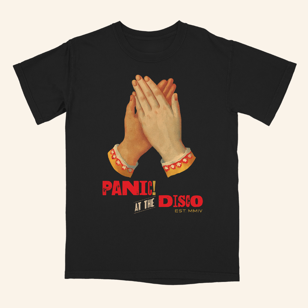 Panic At The Disco Merch Hands T-Shirt Husband Christmas Gift Ideas Panic At The Disco Merch Hands T-Shirt Husband Christmas Gift Ideas