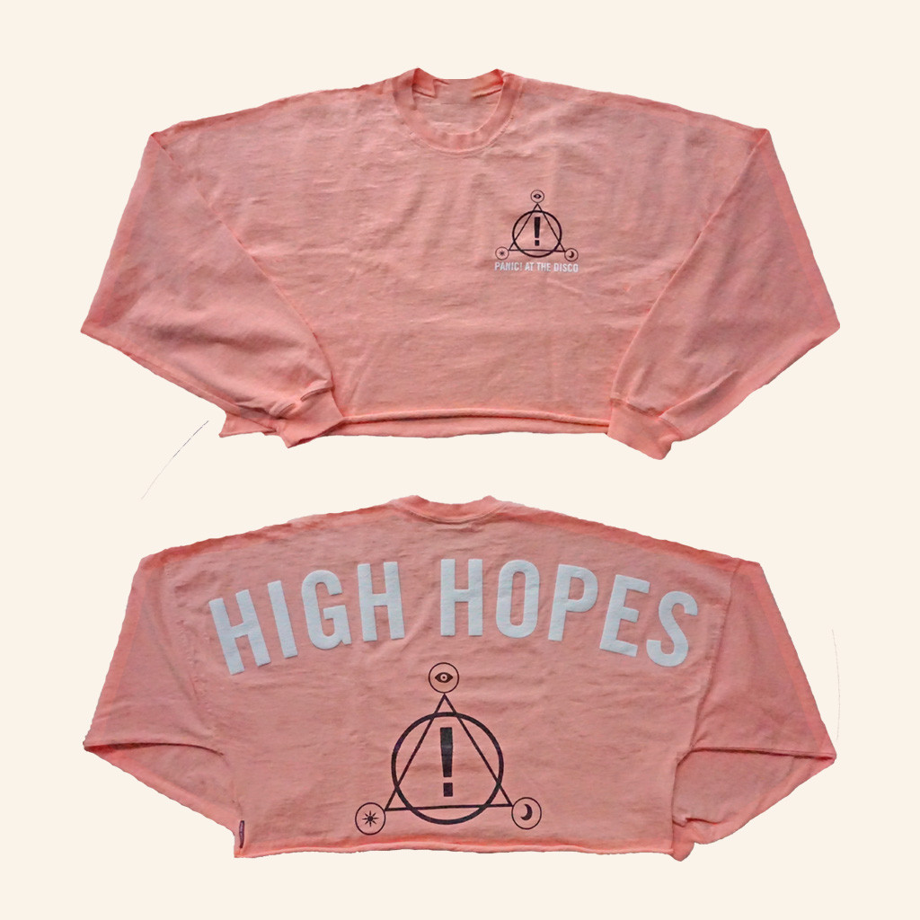 Panic At The Disco Merch HIGH HOPES Long Sleeve T-Shirt Christmas Gift Ideas For Wife Panic At The Disco Merch HIGH HOPES Long Sleeve T-Shirt Christmas Gift Ideas For Wife