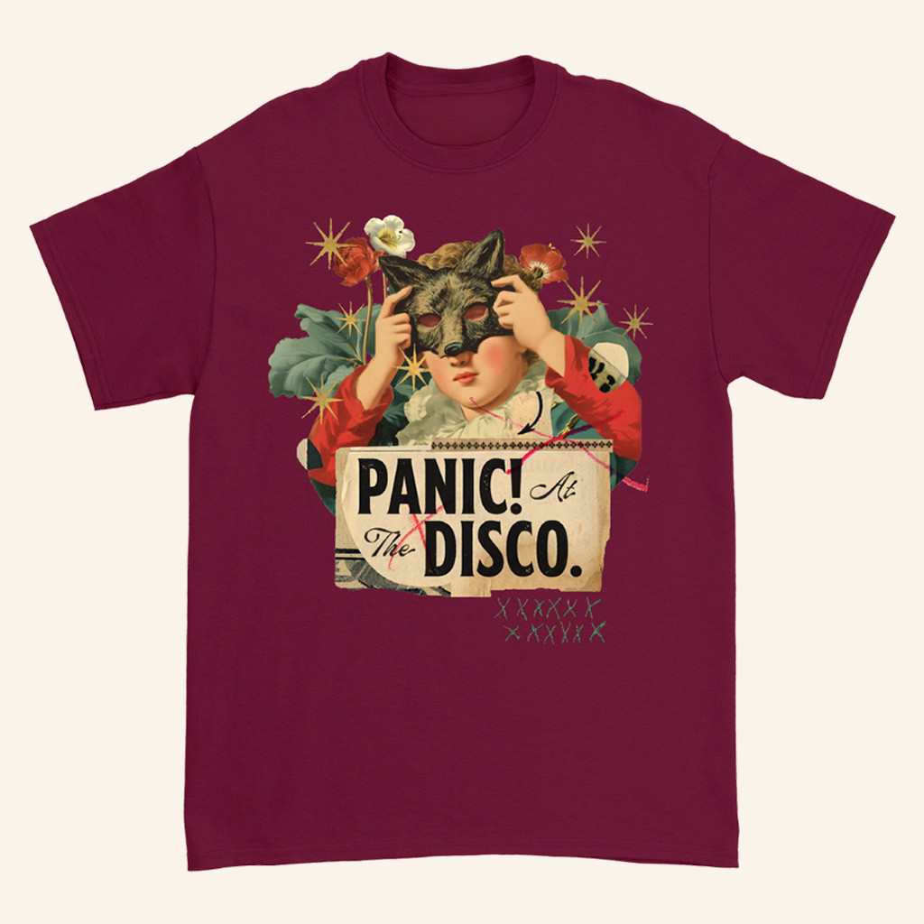 Panic At The Disco Merch Mask T-Shirt Christmas Gift Ideas For Boyfriend Panic At The Disco Merch Mask T-Shirt Christmas Gift Ideas For Boyfriend