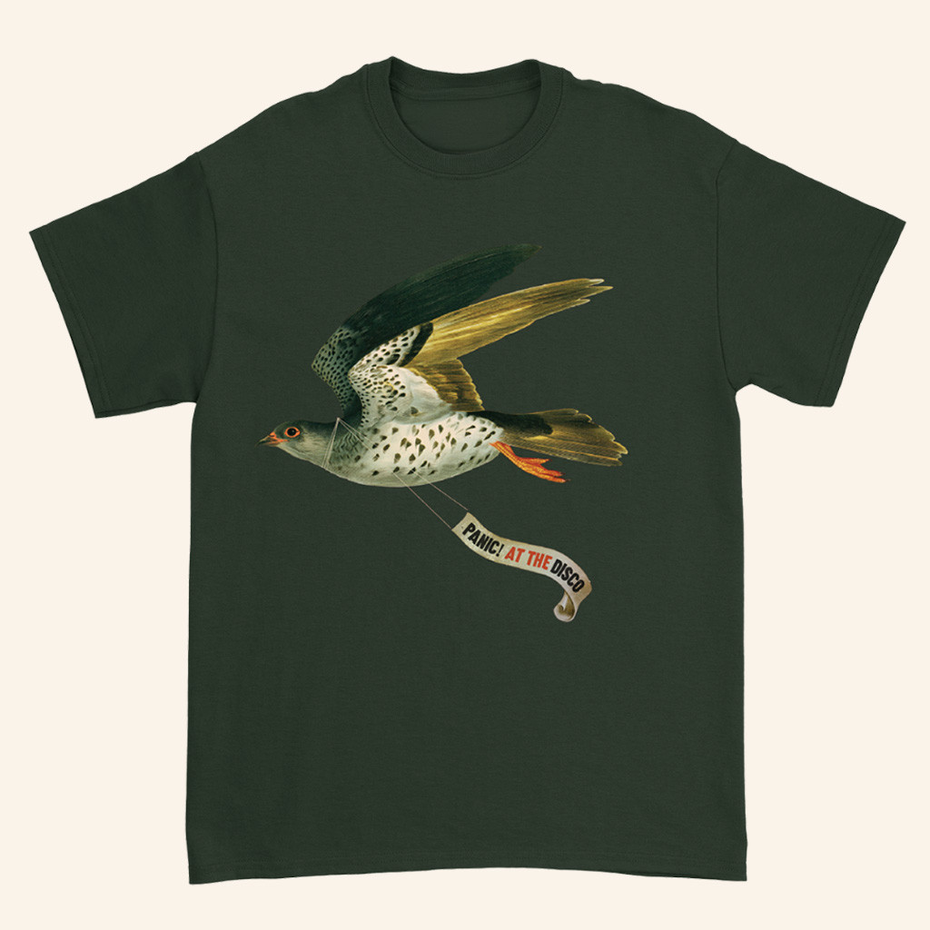 Panic At The Disco Merch Pigeon T-Shirt Christmas Gift Ideas For Friends Panic At The Disco Merch Pigeon T-Shirt Christmas Gift Ideas For Friends