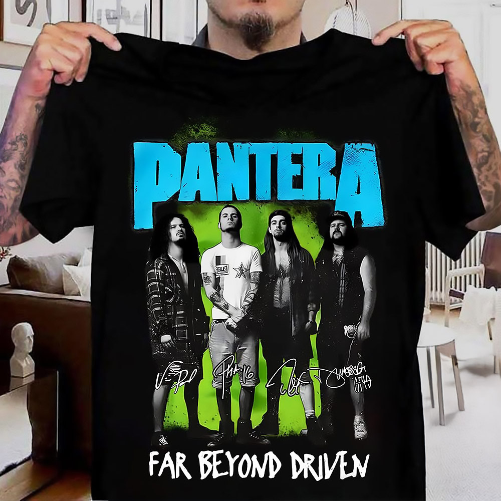Pantera Far Beyond Driven T-Shirt Pantera Tour Merch Best Gift For Music Fans